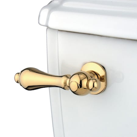 Kingston Brass Restoration Toilet Tank Lever, Polished Brass KTAL32